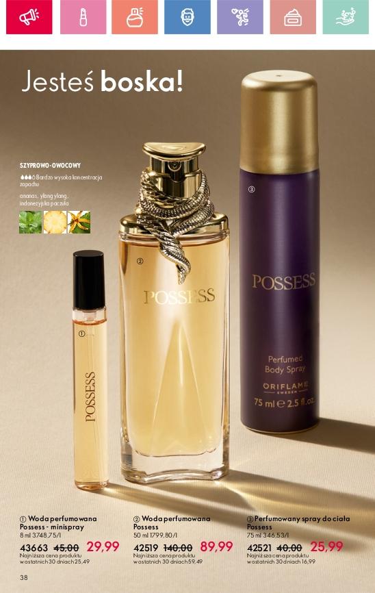 Gazetka promocyjna Oriflame str. 38