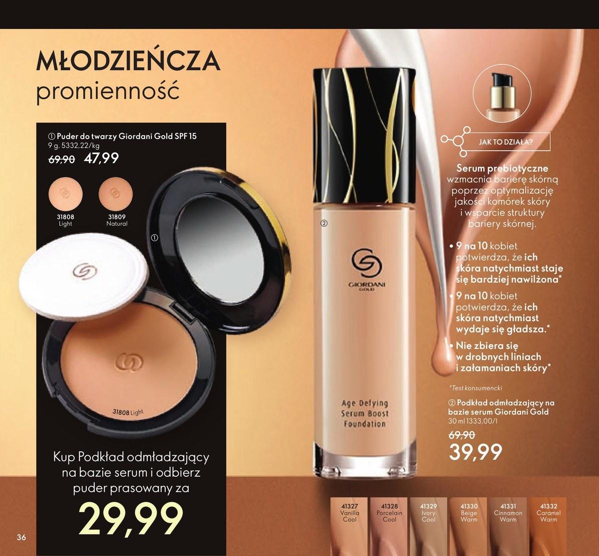 Gazetka promocyjna Oriflame str. 36