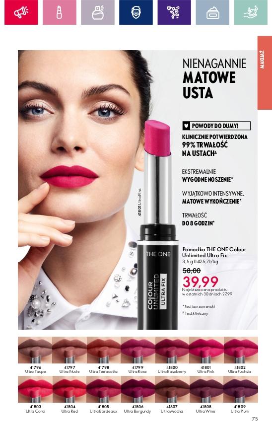 Gazetka promocyjna Oriflame str. 75