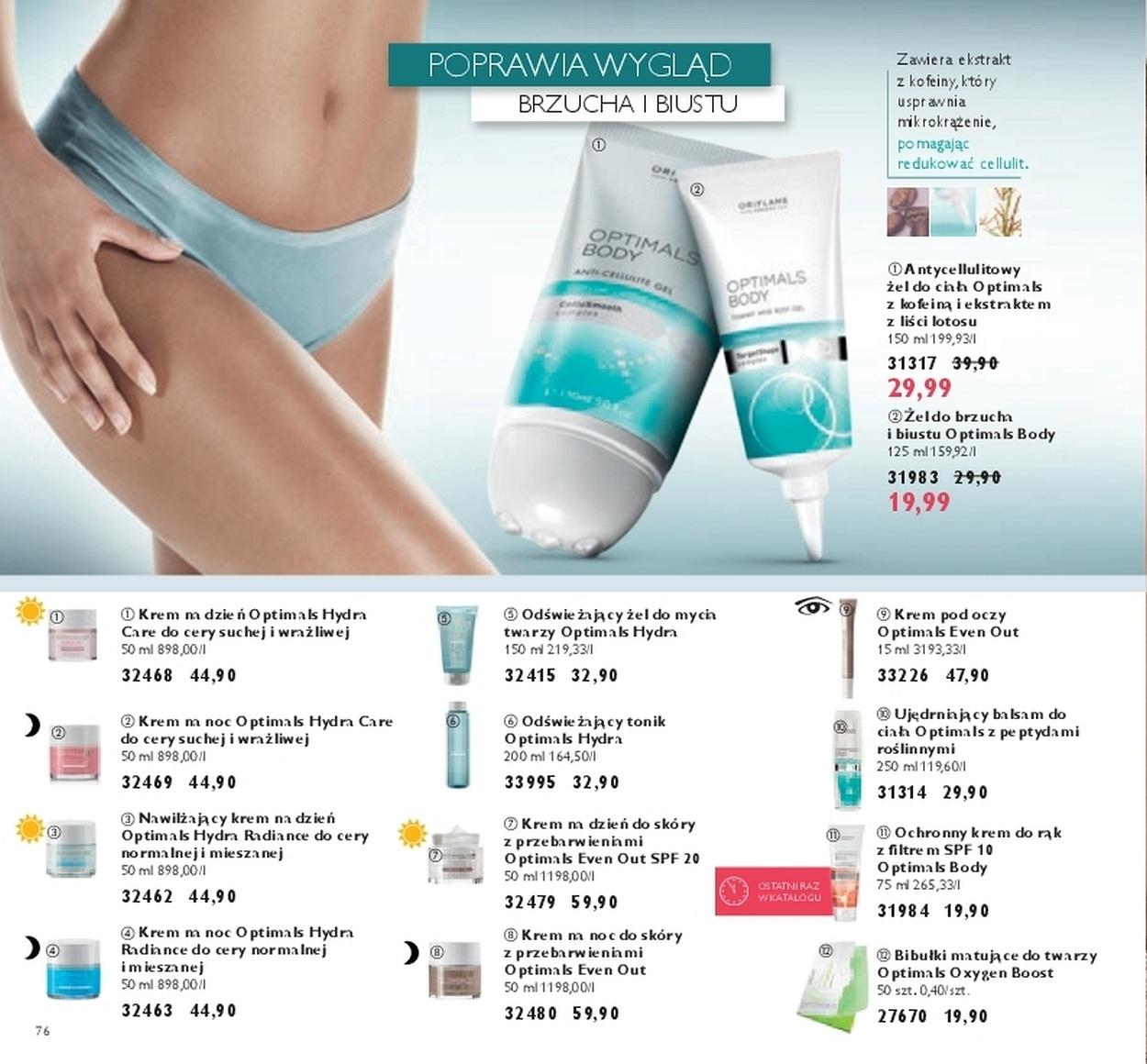 Gazetka promocyjna Oriflame str. 76