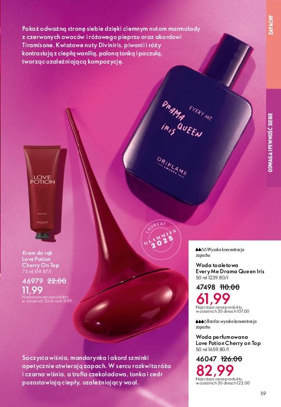 Gazetka promocyjna Oriflame str. 59