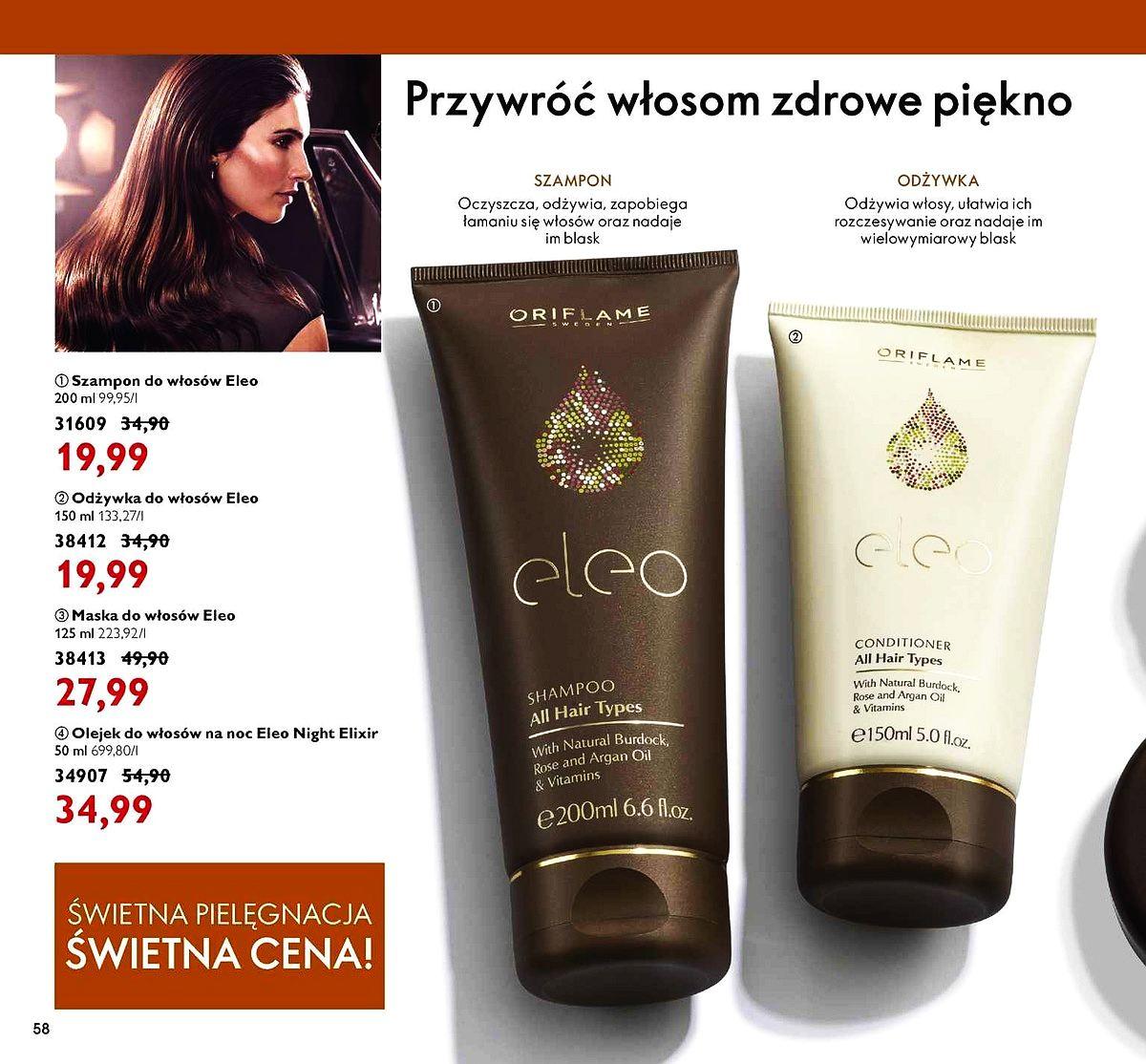 Gazetka promocyjna Oriflame str. 58