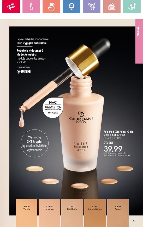Gazetka promocyjna Oriflame str. 31