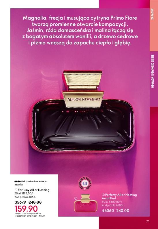 Gazetka promocyjna Oriflame str. 73