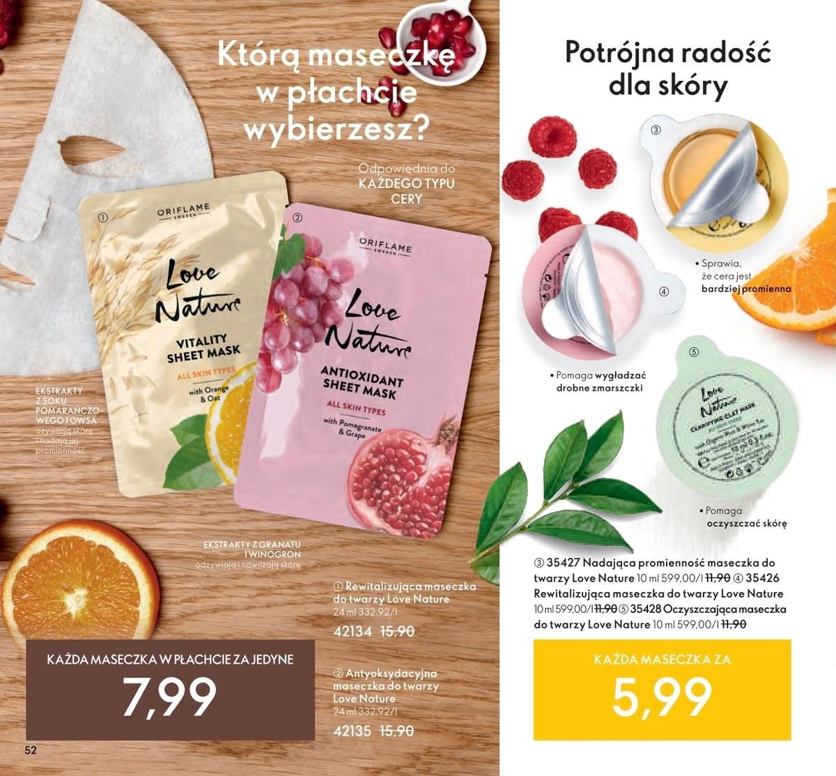Gazetka promocyjna Oriflame str. 52