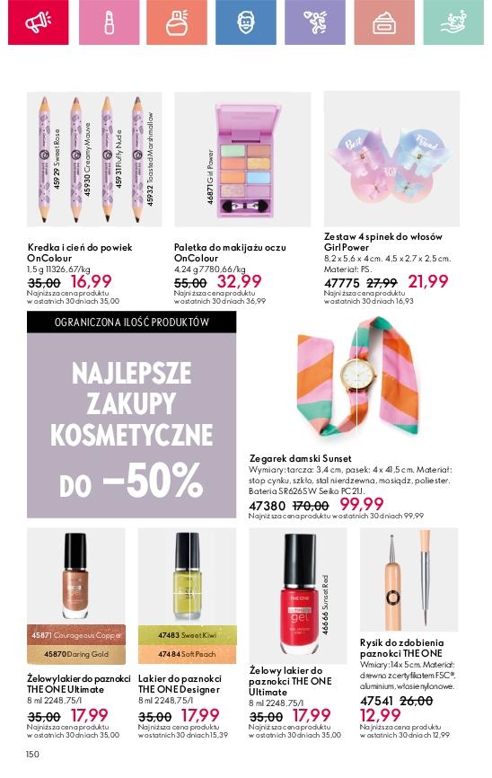 Gazetka promocyjna Oriflame str. 150