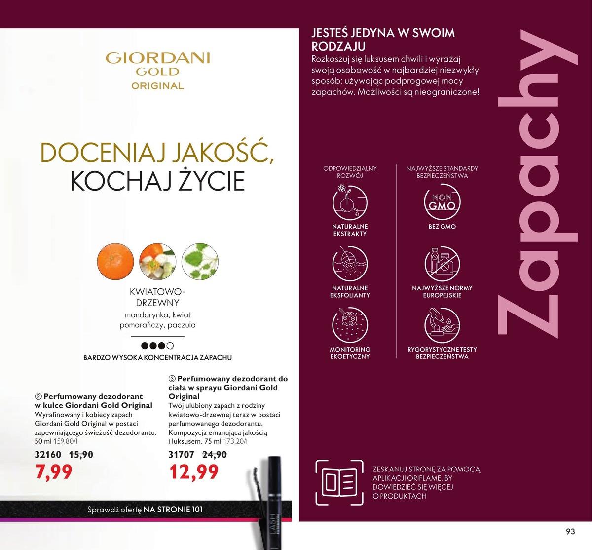 Gazetka promocyjna Oriflame str. 93