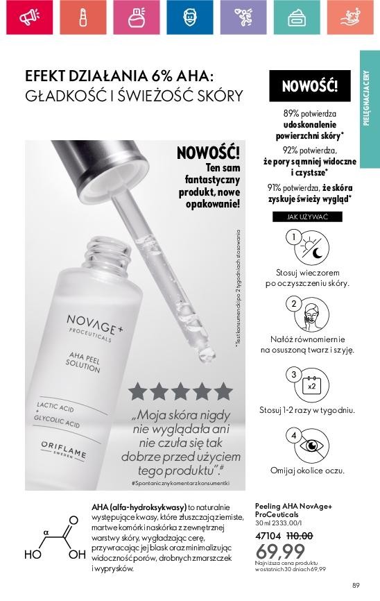 Gazetka promocyjna Oriflame str. 89