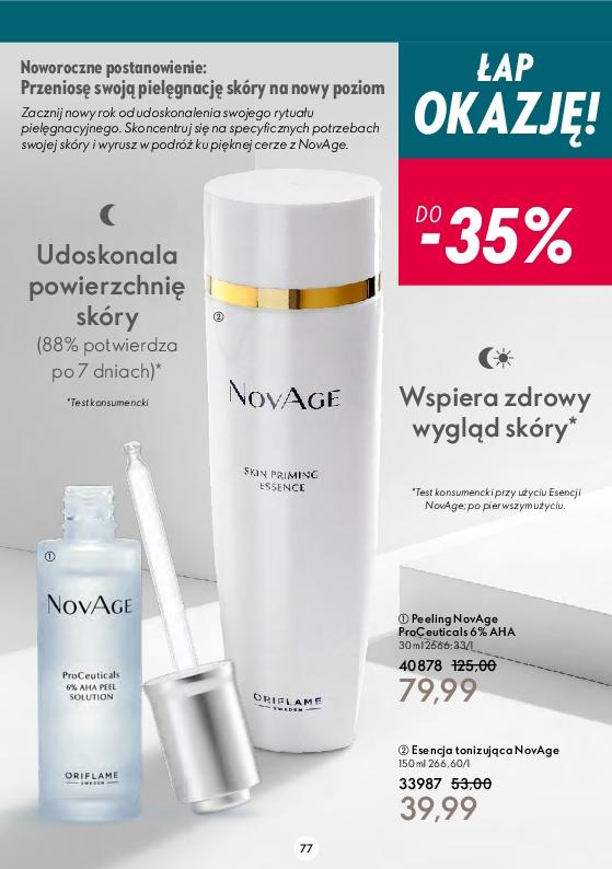 Gazetka promocyjna Oriflame str. 77