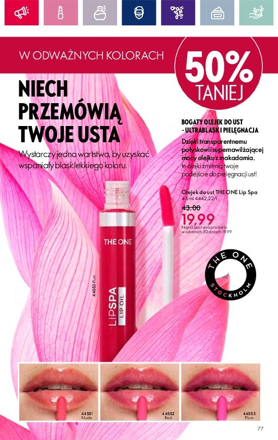 Gazetka promocyjna Oriflame str. 77