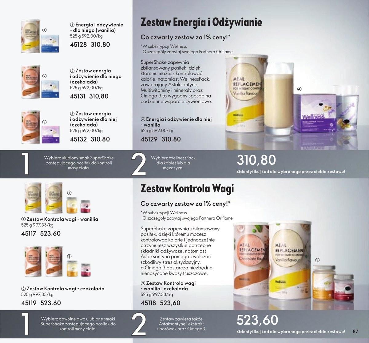 Gazetka promocyjna Oriflame str. 87