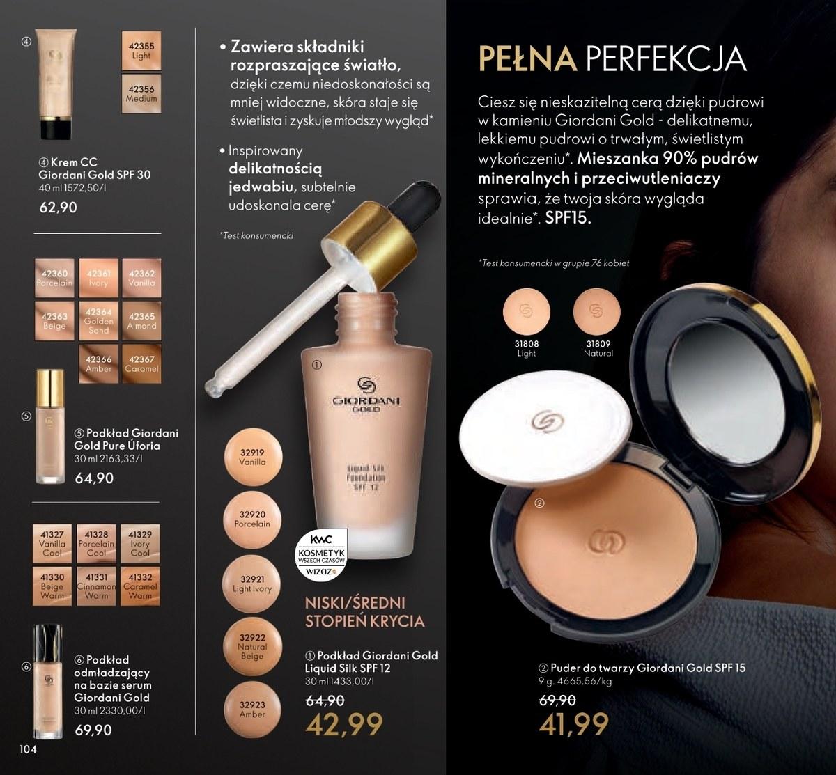 Gazetka promocyjna Oriflame str. 104