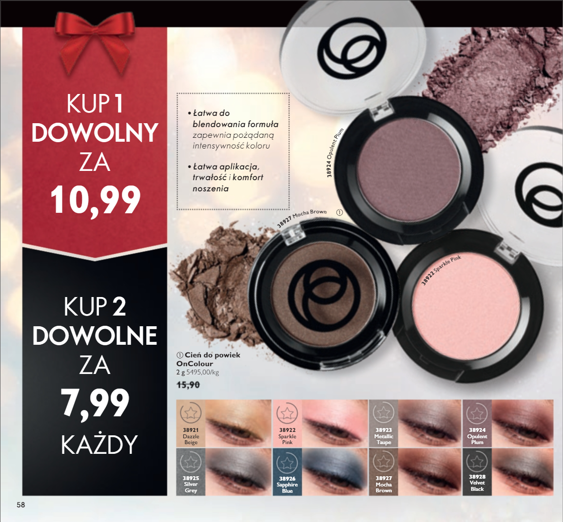 Gazetka promocyjna Oriflame str. 58