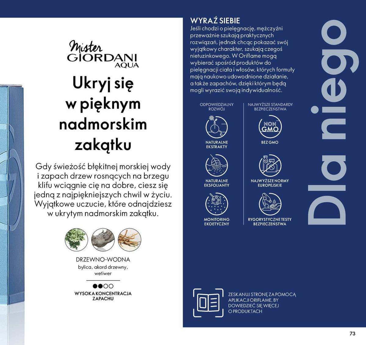 Gazetka promocyjna Oriflame str. 73