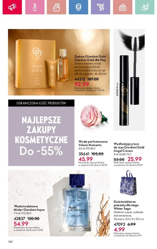 Gazetka promocyjna Oriflame str. 140