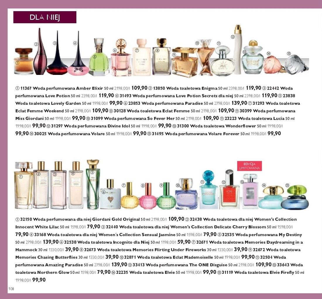 Gazetka promocyjna Oriflame str. 108