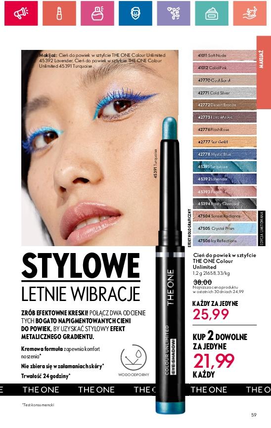 Gazetka promocyjna Oriflame str. 59