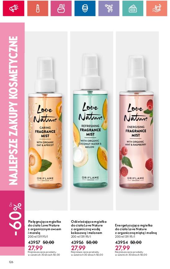 Gazetka promocyjna Oriflame str. 126