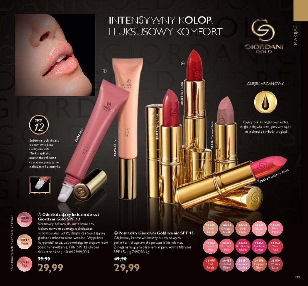Gazetka promocyjna Oriflame str. 111