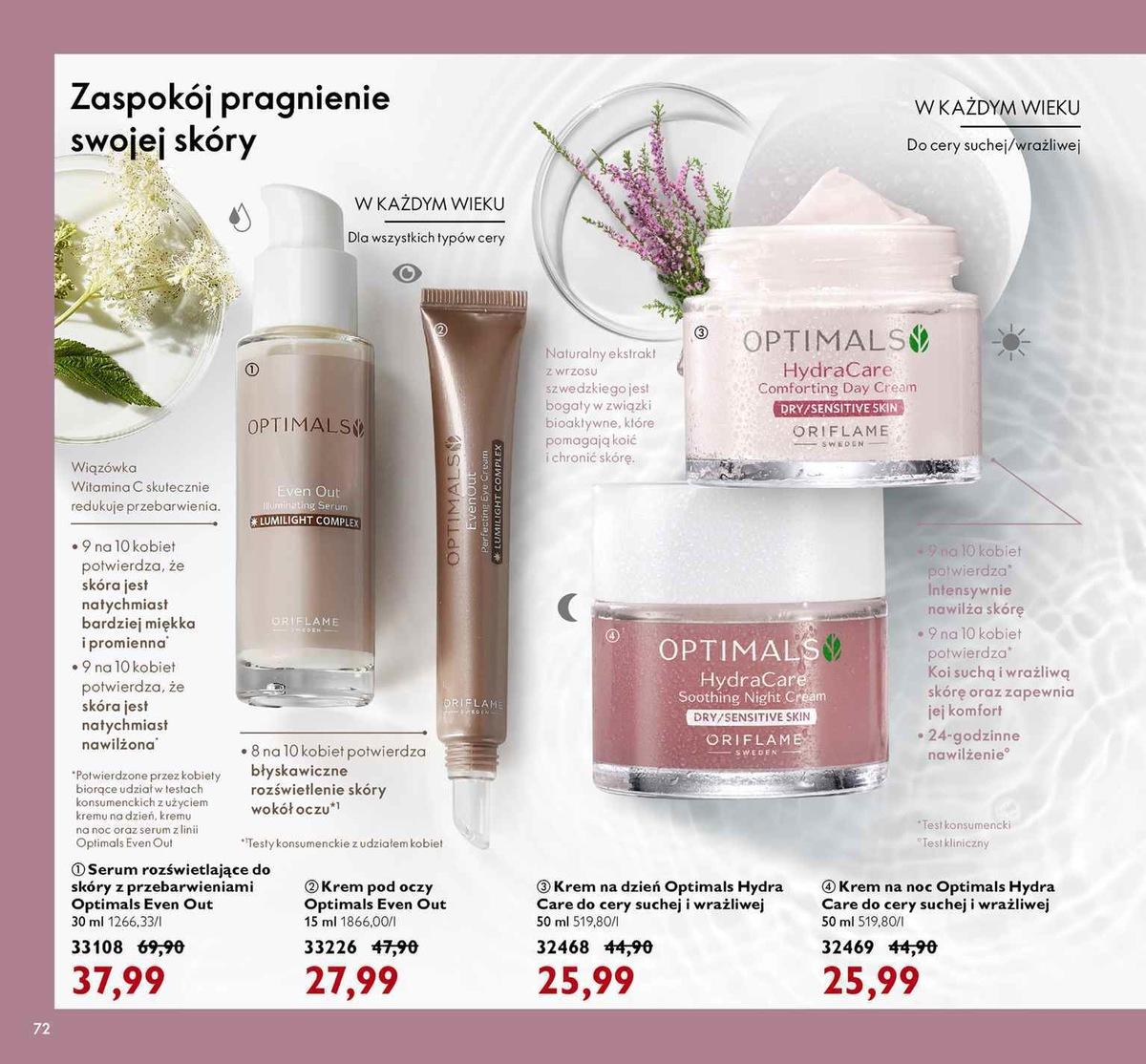 Gazetka promocyjna Oriflame str. 72