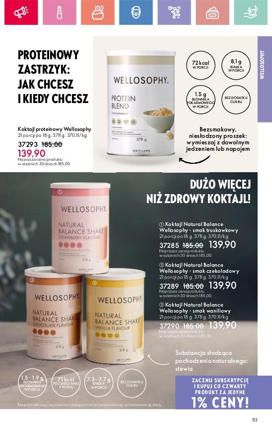 Gazetka promocyjna Oriflame str. 83