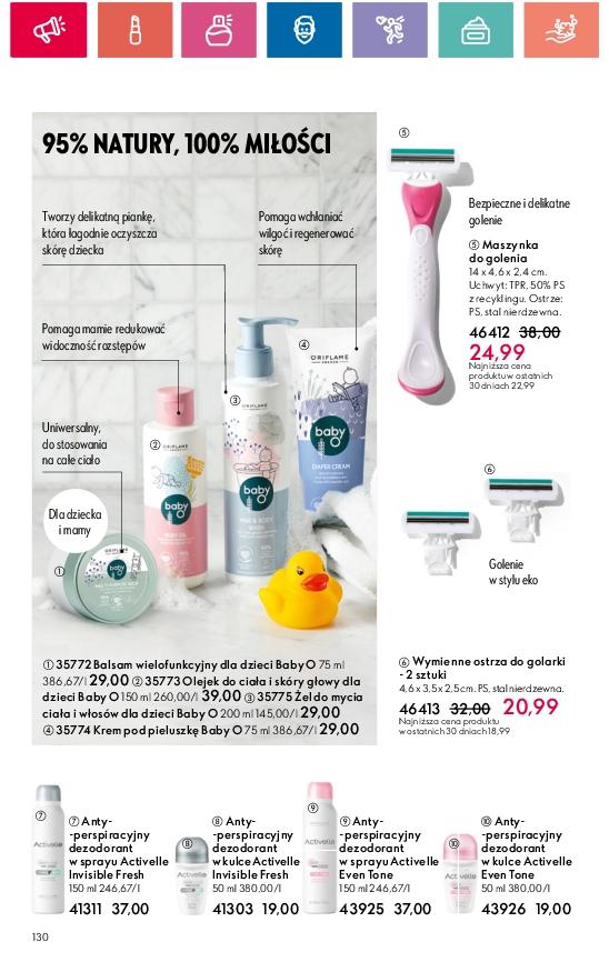 Gazetka promocyjna Oriflame str. 130