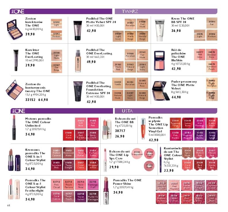 Gazetka promocyjna Oriflame str. 68