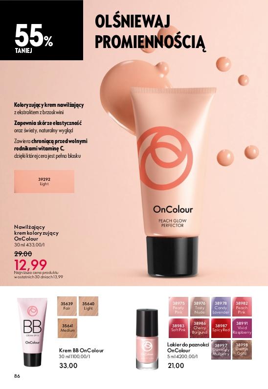 Gazetka promocyjna Oriflame str. 86