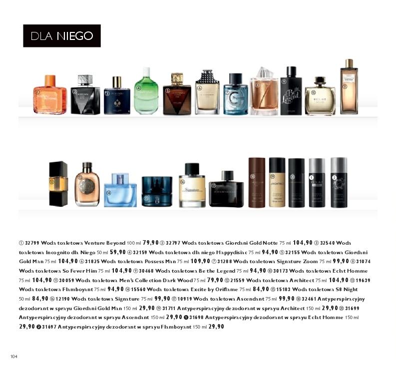 Gazetka promocyjna Oriflame str. 104