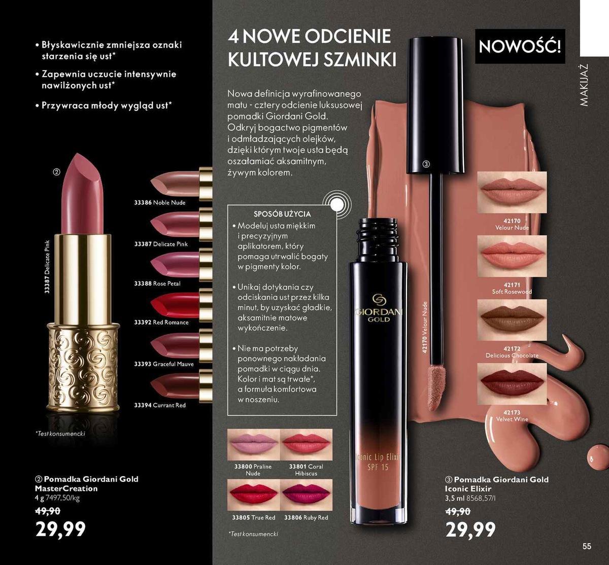 Gazetka promocyjna Oriflame str. 55