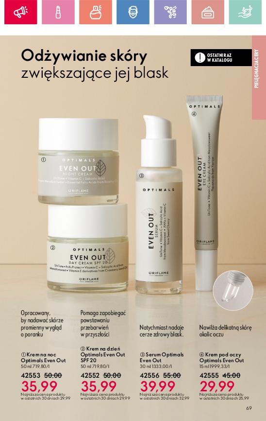 Gazetka promocyjna Oriflame str. 69