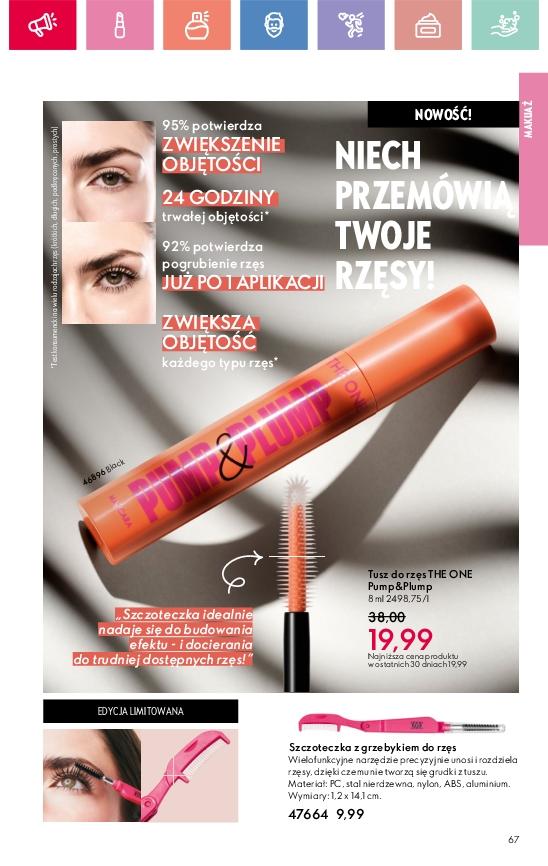 Gazetka promocyjna Oriflame str. 67