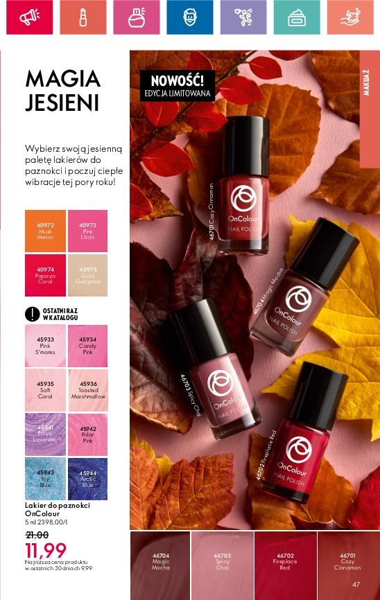 Gazetka promocyjna Oriflame str. 47