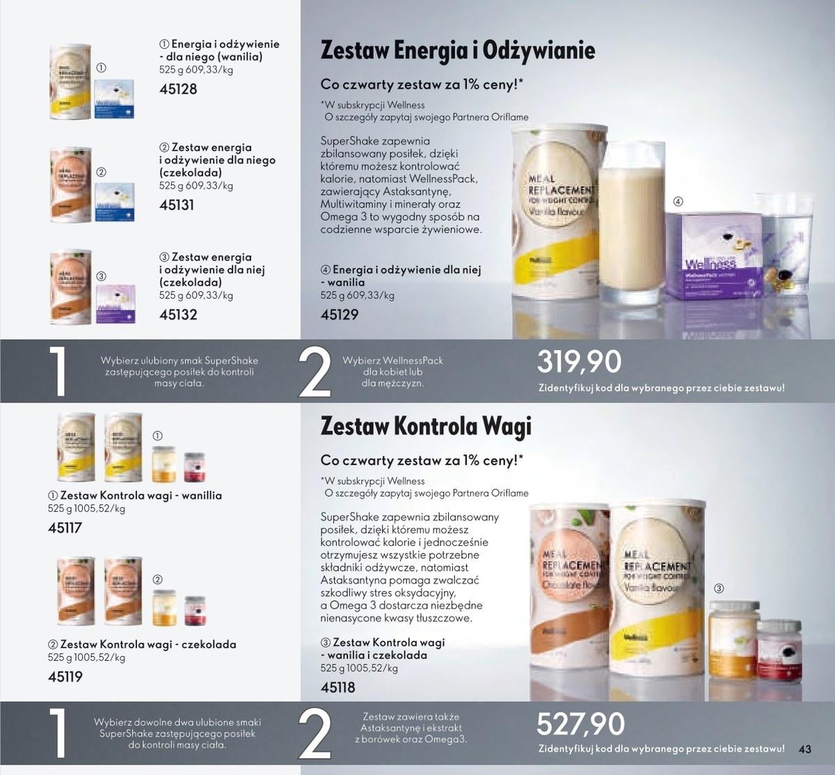Gazetka promocyjna Oriflame str. 43