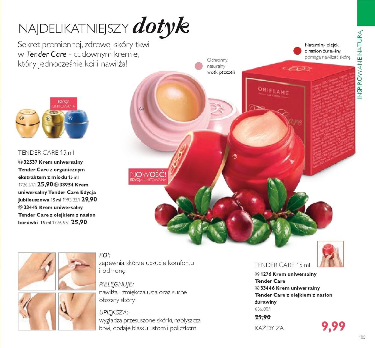Gazetka promocyjna Oriflame str. 105