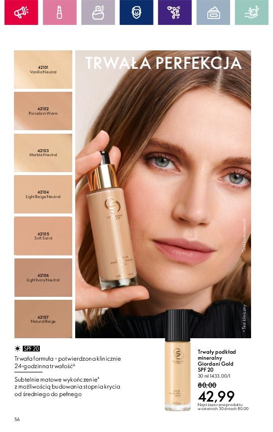 Gazetka promocyjna Oriflame str. 56