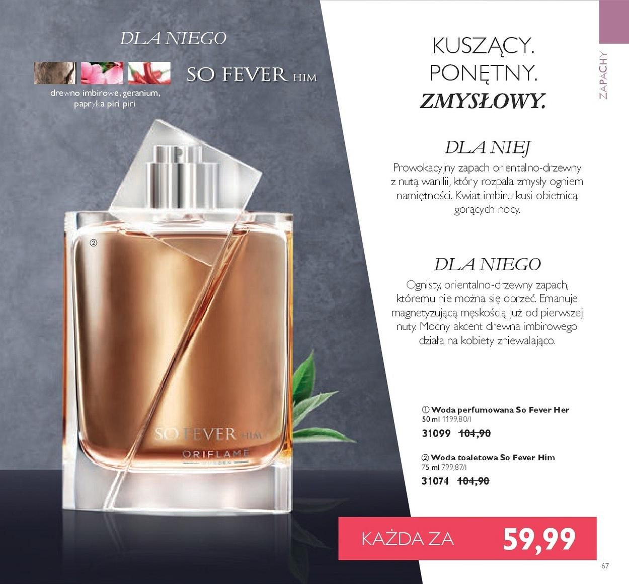 Gazetka promocyjna Oriflame str. 67