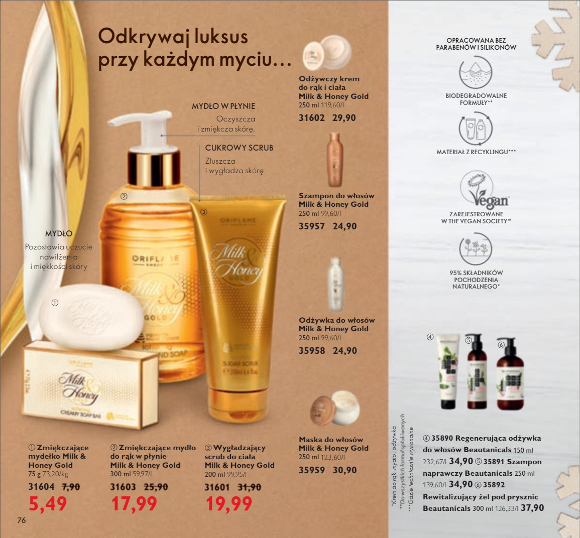 Gazetka promocyjna Oriflame str. 76