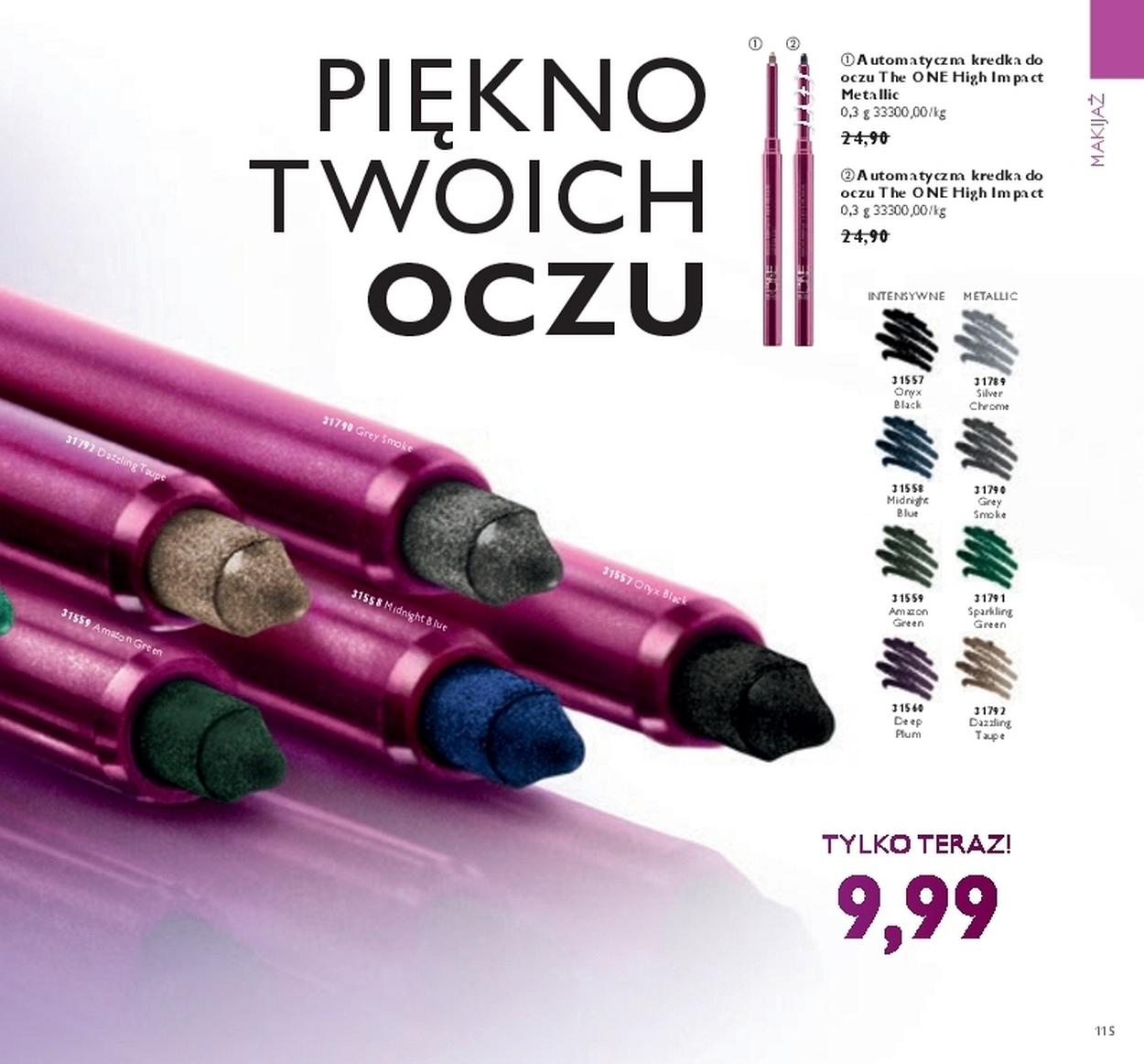 Gazetka promocyjna Oriflame str. 115