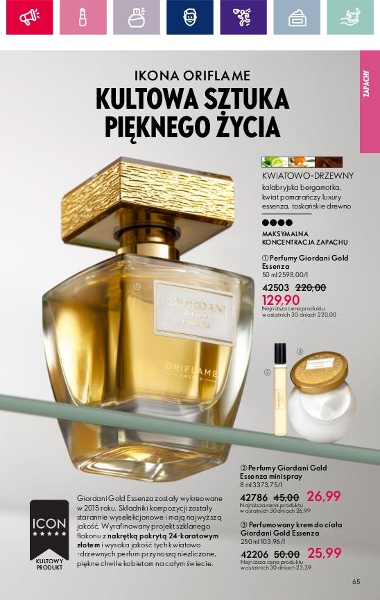 Gazetka promocyjna Oriflame str. 65