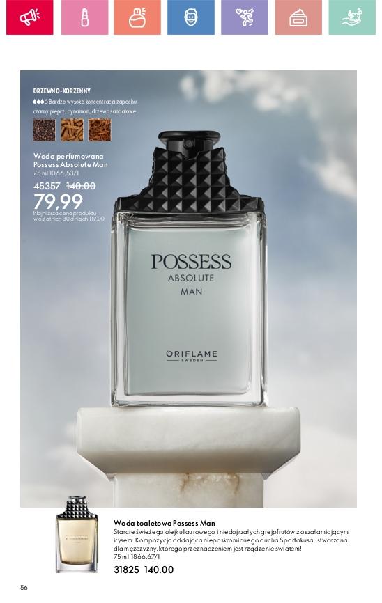 Gazetka promocyjna Oriflame str. 56