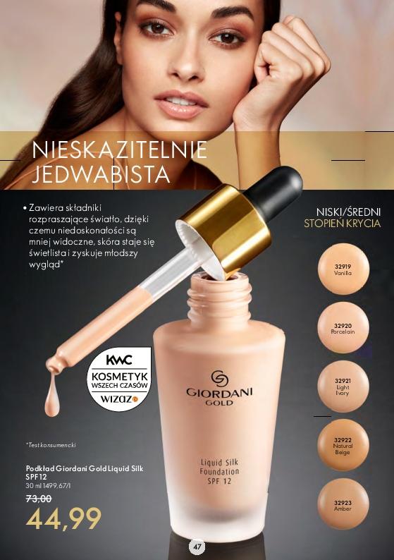 Gazetka promocyjna Oriflame str. 47