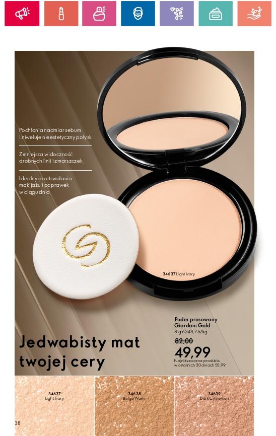 Gazetka promocyjna Oriflame str. 38