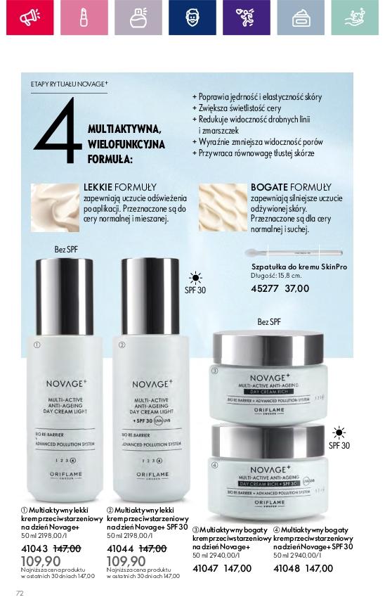 Gazetka promocyjna Oriflame str. 72