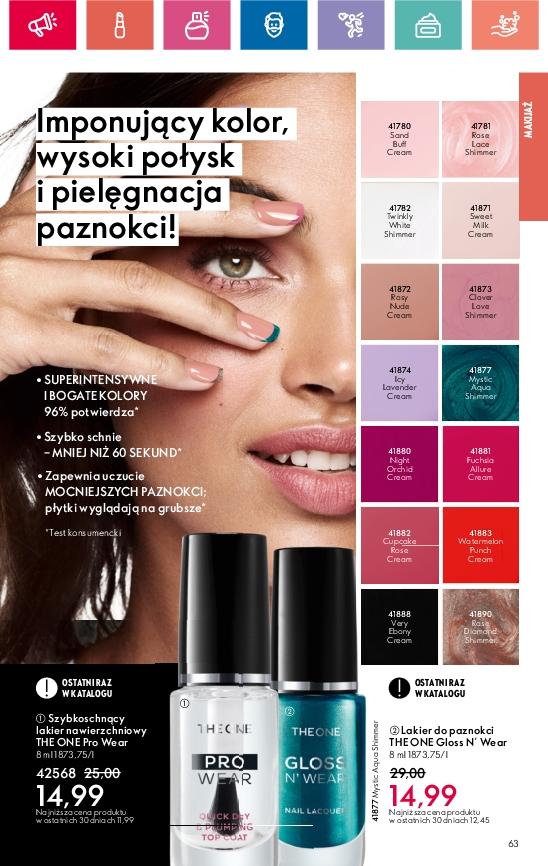Gazetka promocyjna Oriflame str. 63