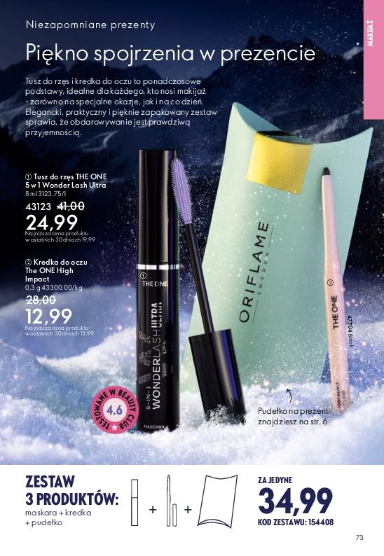 Gazetka promocyjna Oriflame str. 73