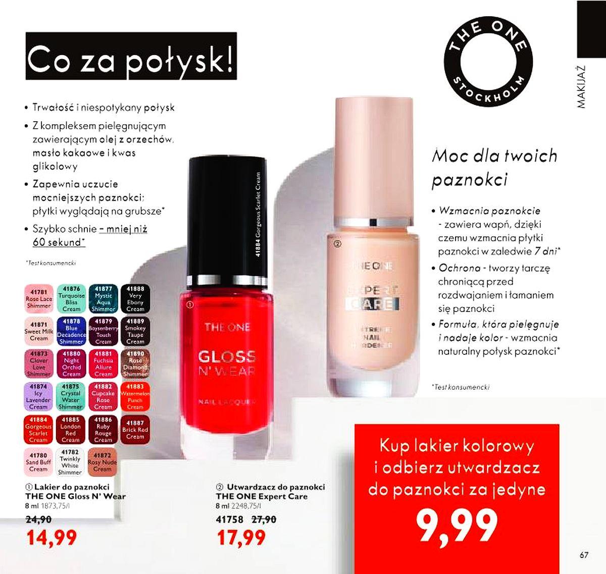 Gazetka promocyjna Oriflame str. 67