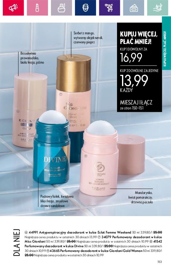 Gazetka promocyjna Oriflame str. 153