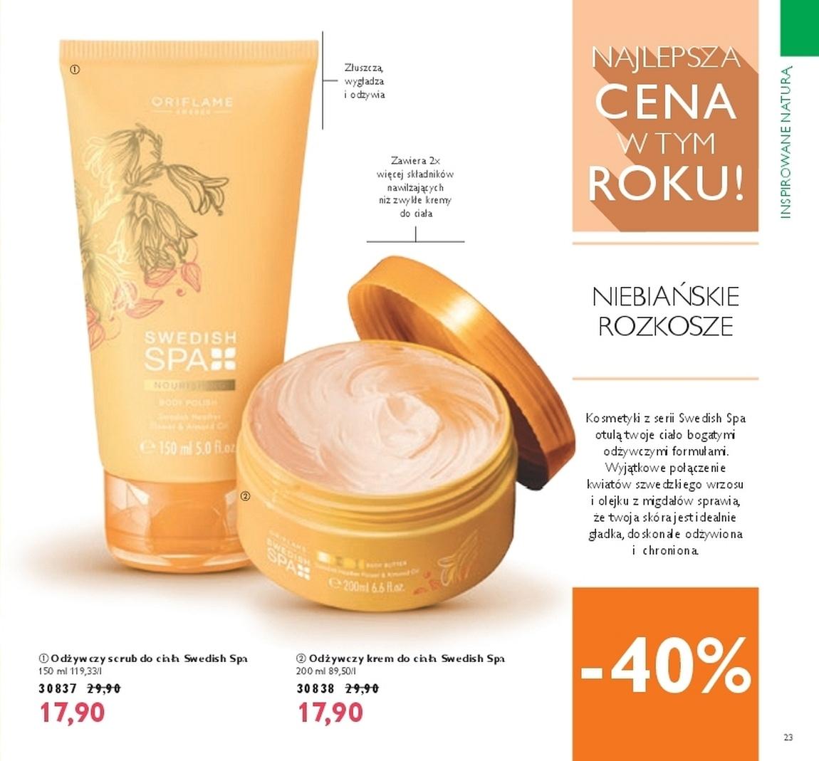Gazetka promocyjna Oriflame str. 23