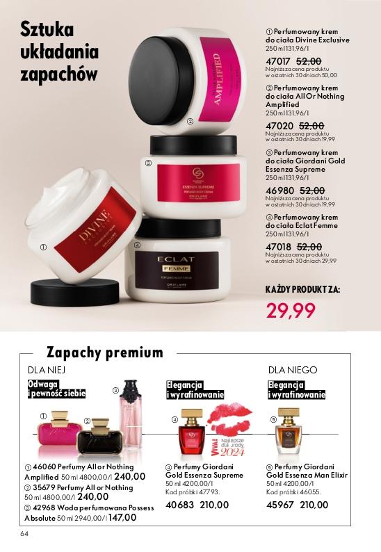 Gazetka promocyjna Oriflame str. 64